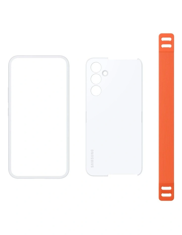 Galaxy A54 5G Haze Strap Case in White image 6