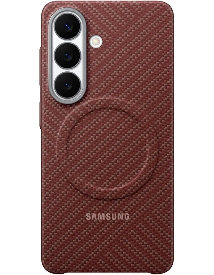 Galaxy S26 Carbon Magnet Case in Red image 1