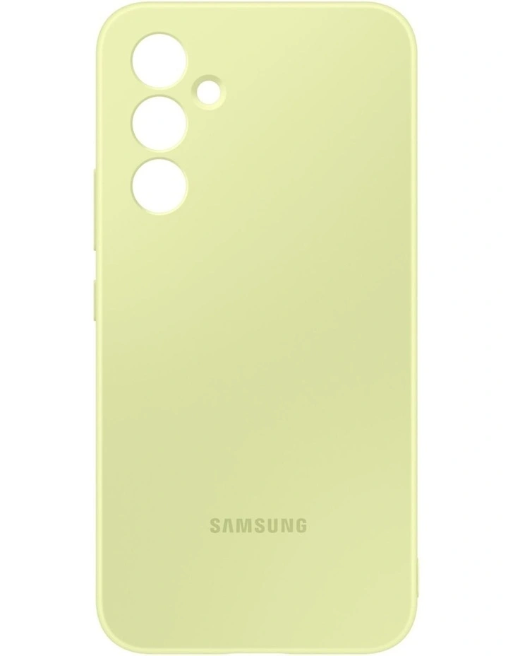 Galaxy A54 5G Silicone Case in Lime image 4