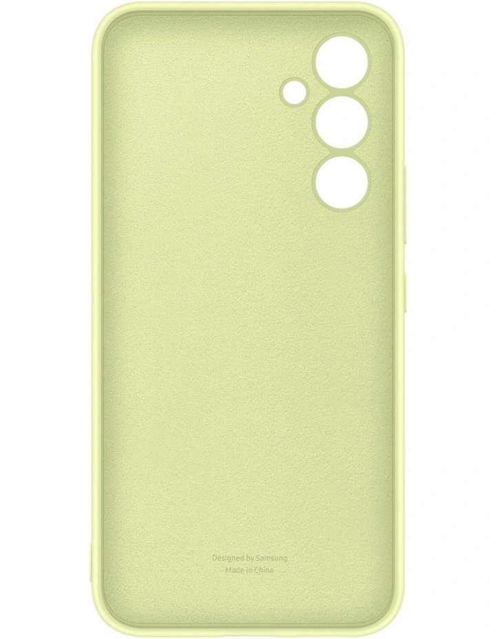 Galaxy A54 5G Silicone Case in Lime image 5