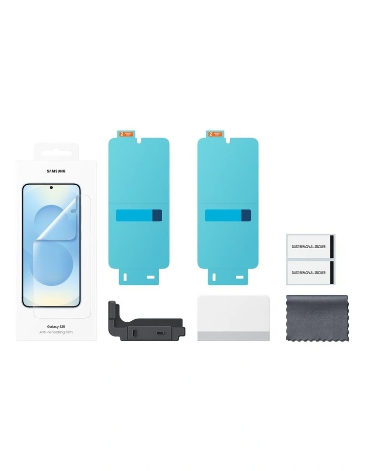 Galaxy S25 Anti-Reflecting Film in Transparent image 3