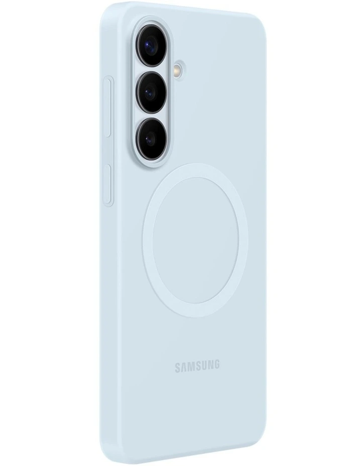 Samsung Galaxy S26  Silicone Magnet Case (Light Blue) image 2