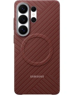 Galaxy S26 Ultra Carbon Magnet Case in Red