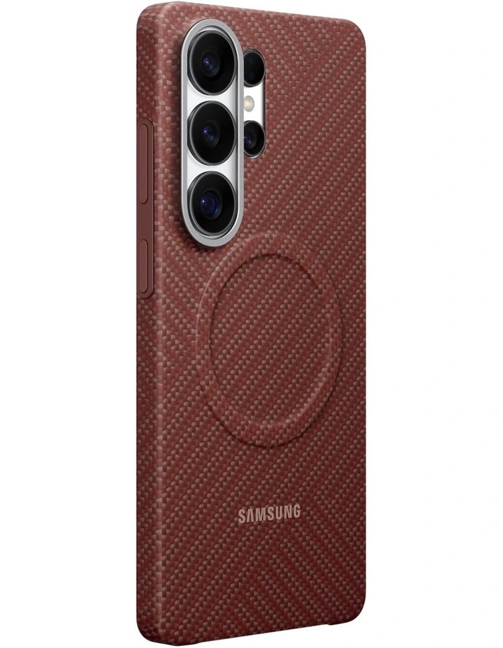 Galaxy S26 Ultra Carbon Magnet Case in Red image 2