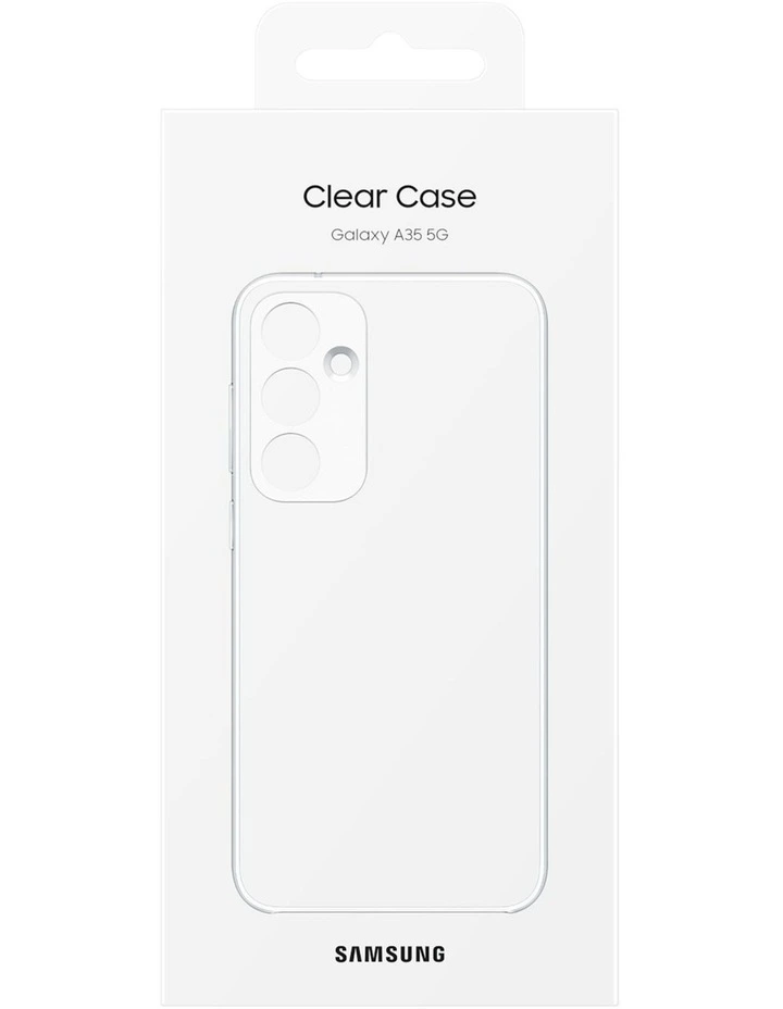 Galaxy A35 5G Clear Case in Transparent image 6