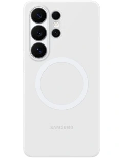 Galaxy S26 Ultra Silicone Magnet Case in White