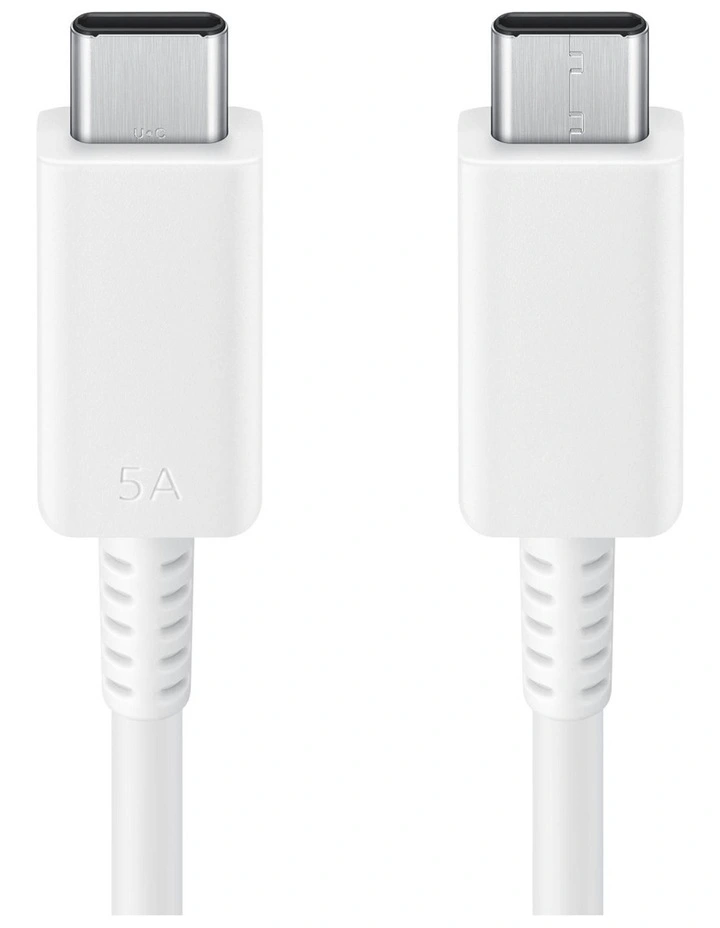 Data Cable USB-C to USB-C 15W in White image 3
