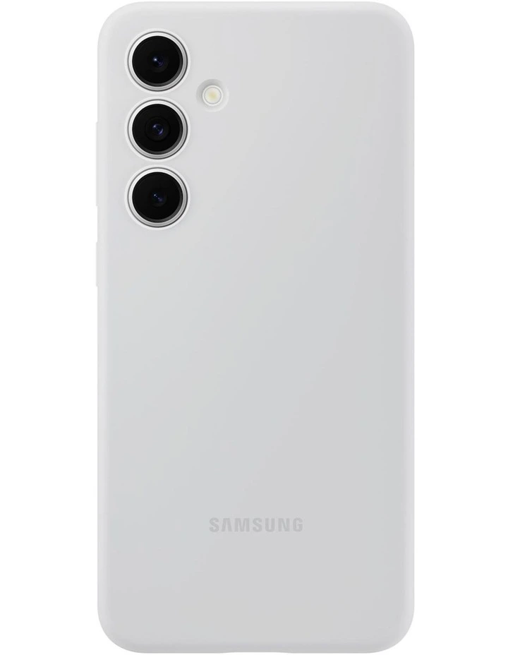 Galaxy S24 FE Silicone Case in Gray image 1
