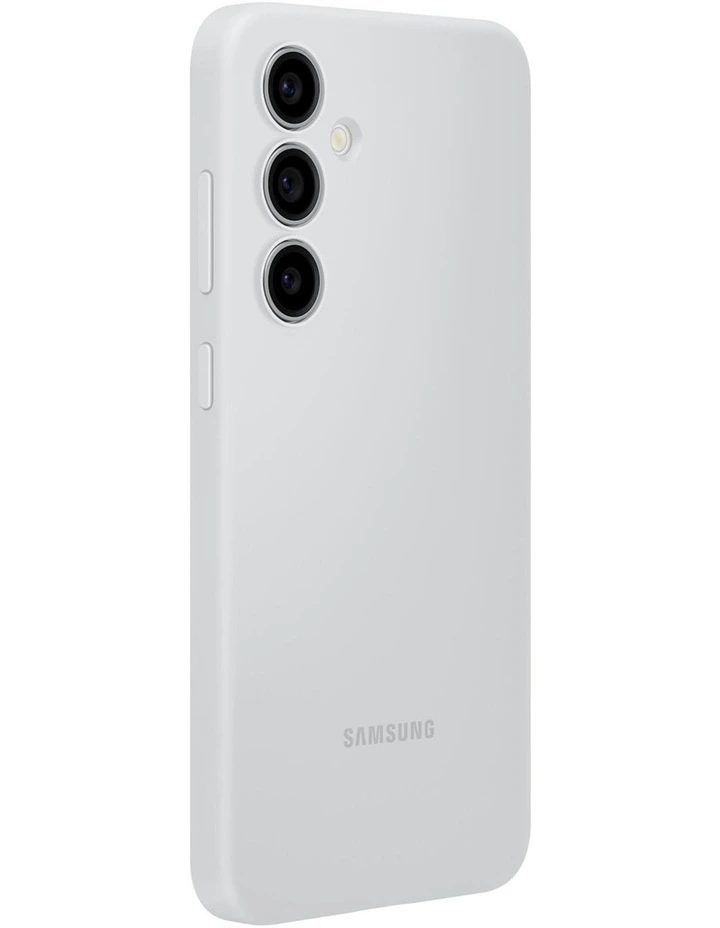 Galaxy S24 FE Silicone Case in Gray image 3