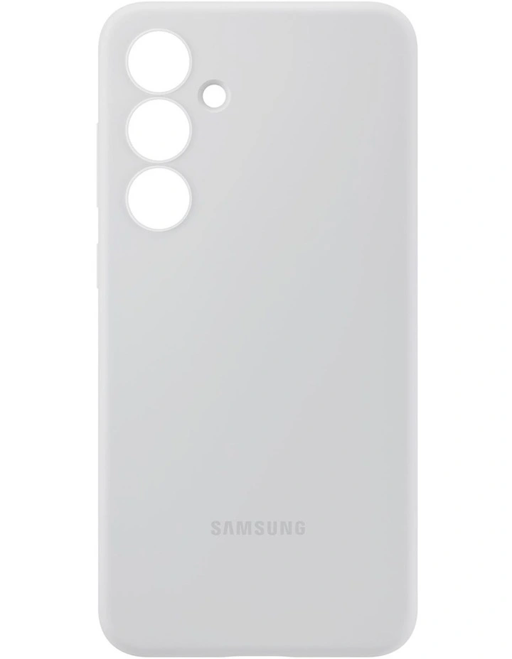 Galaxy S24 FE Silicone Case in Gray image 4