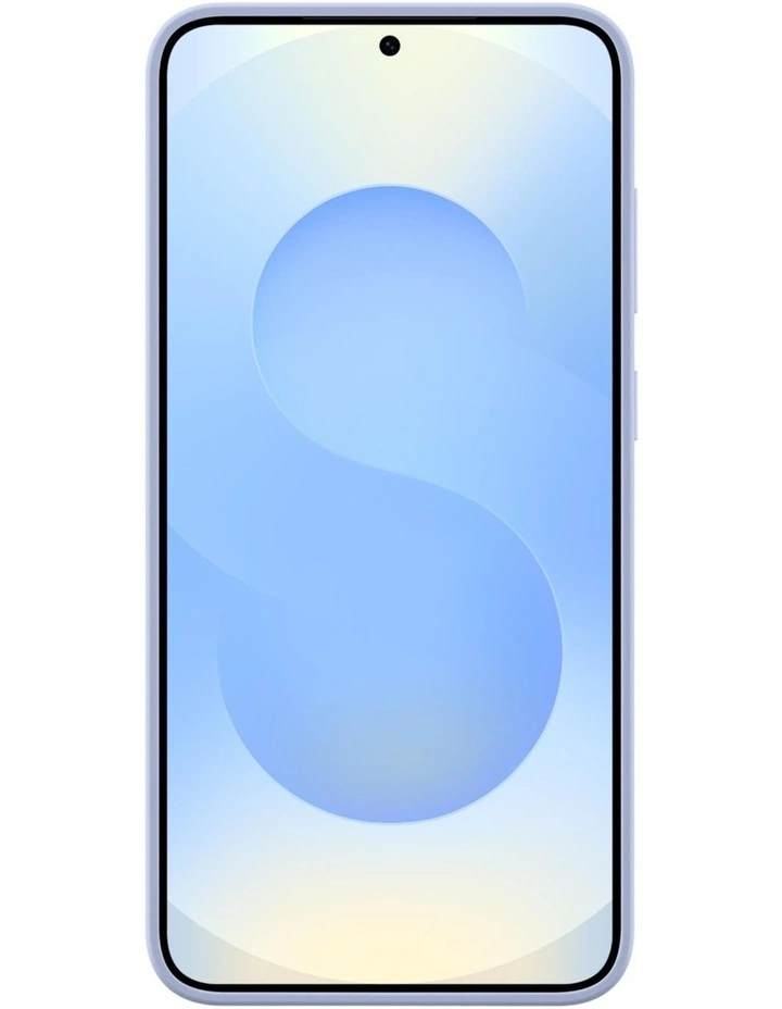 Galaxy S25+ Silicone Case in Light Blue image 2