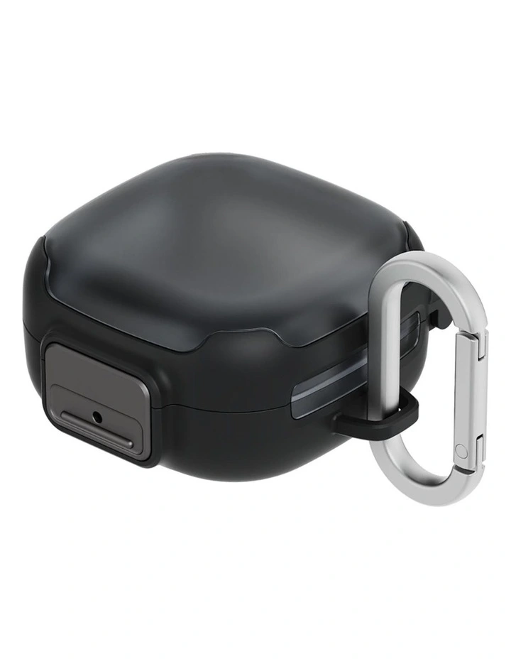 Galaxy Buds4 Pro Clip Case With Carabiner in Black image 3