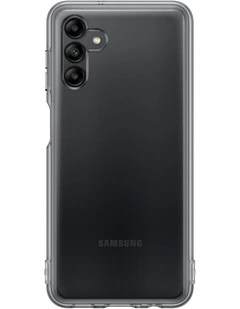 Galaxy A04s Soft Clear Cover in Black