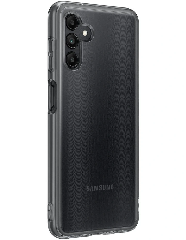 Galaxy A04s Soft Clear Cover in Black image 3