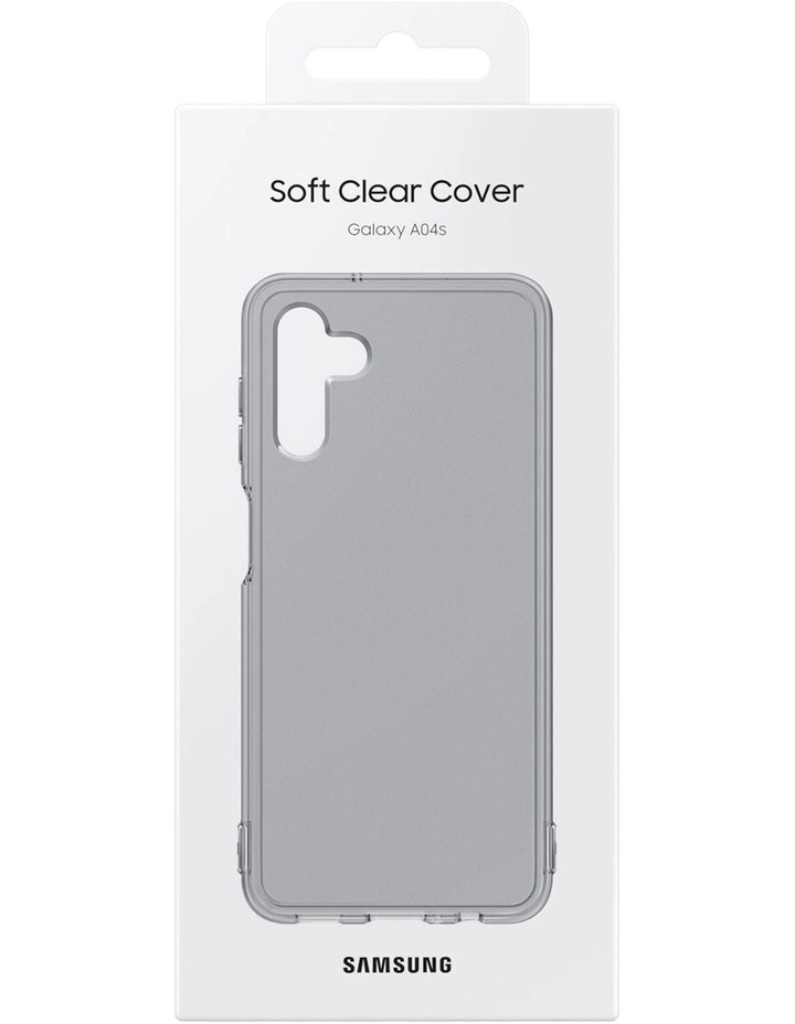 Galaxy A04s Soft Clear Cover in Black image 6