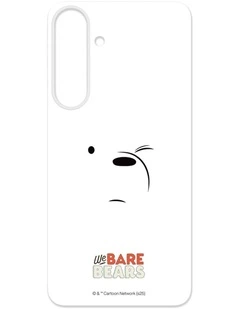 Galaxy S25+ Flipsuit Card We Bare Bears Phone Case in White