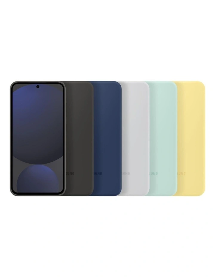 Galaxy S24 FE Silicone Case in Black image 6
