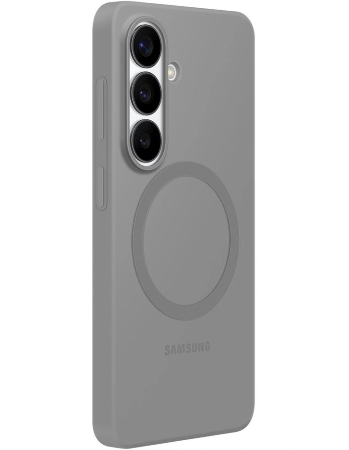 Galaxy S26 Silicone Magnet Case in Grey image 2