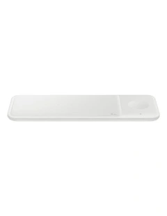 Wireless Charger Trio in White