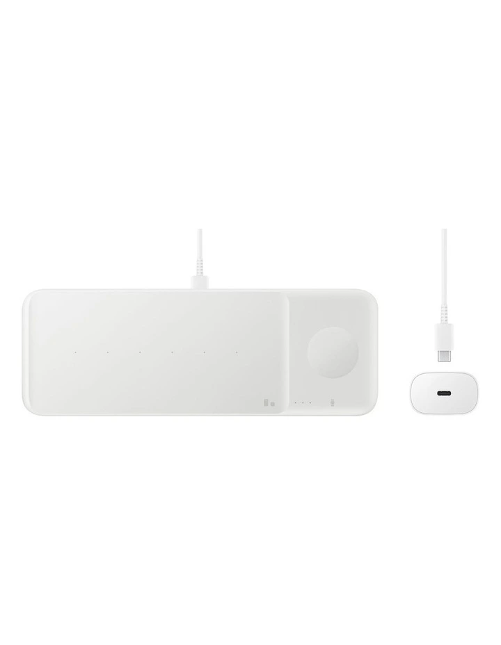 Wireless Charger Trio in White image 7