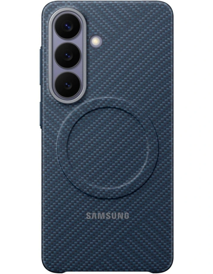 Galaxy S26 Carbon Magnet Case in Dark Blue image 1