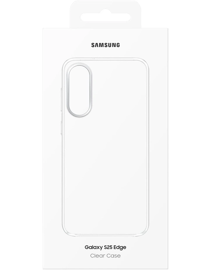 Galaxy S25 Edge Clear Case in Transparent image 6