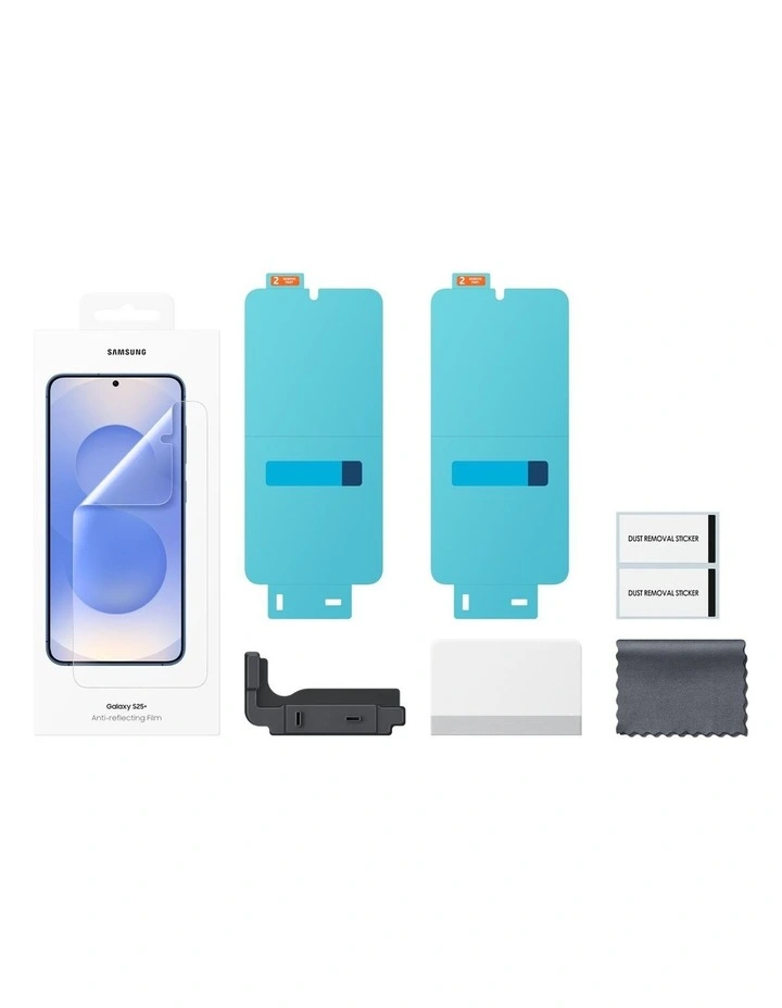 Galaxy S25+ Anti-Reflecting Film Case in Transparent image 3