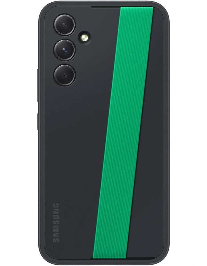 Galaxy A54 5G Haze Strap Case in Black image 4