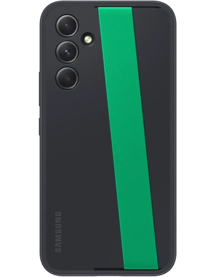 Galaxy A54 5G Haze Strap Case in Black image 5