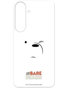 Galaxy S25 Flipsuit Card We Bare Bears Phone Case in White