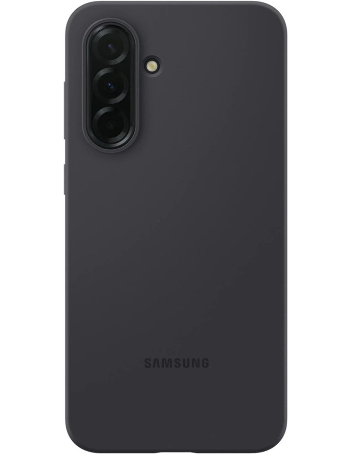Galaxy A36 5G Silicone Case in Black image 1