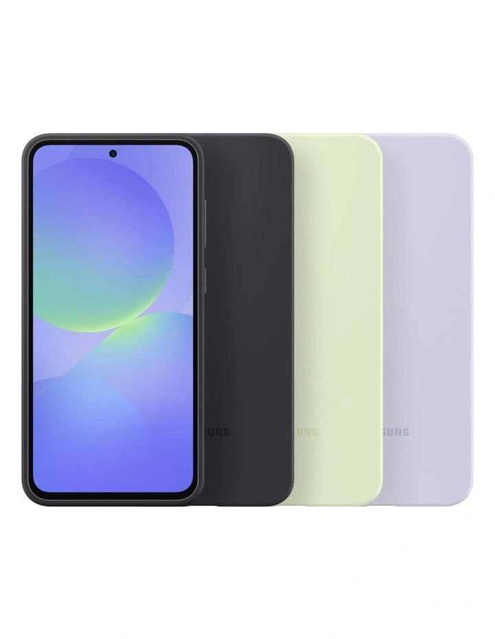 Galaxy A36 5G Silicone Case in Black image 6