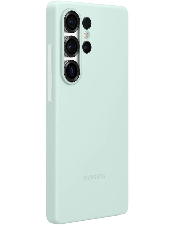 Galaxy S25 Ultra Silicone Case in Mint image 3