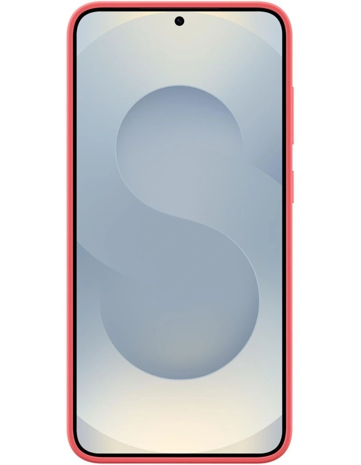 Galaxy S25+Silicone Case in Red image 2