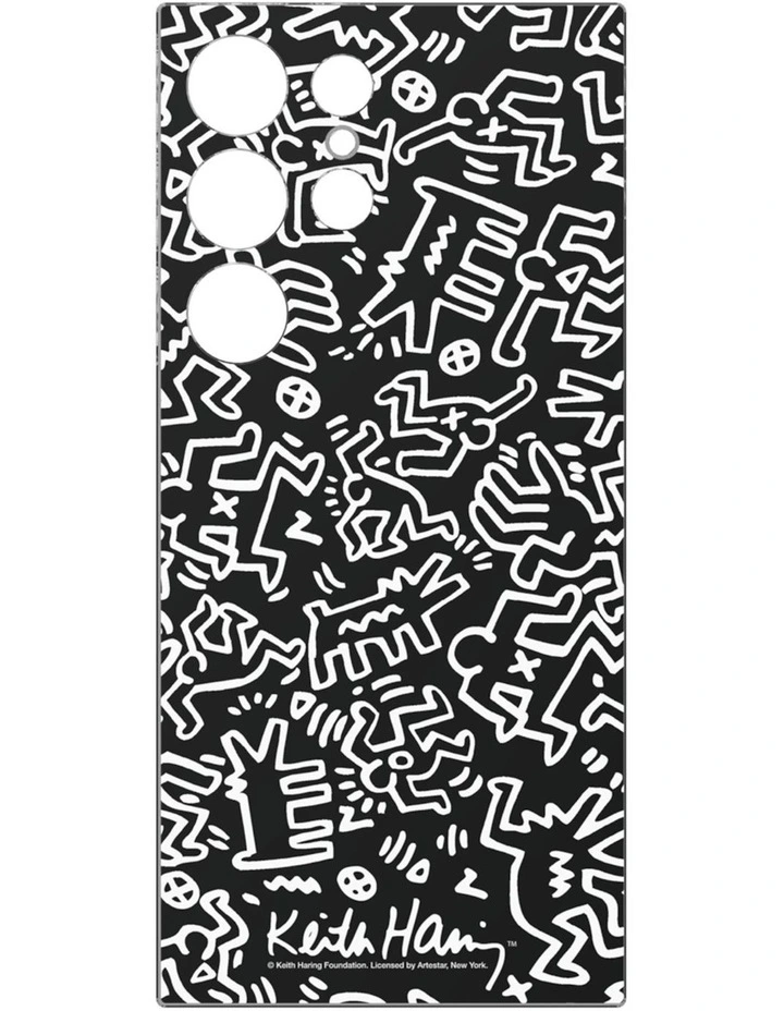 Galaxy S24 Ultra Keith Haring Dance Flipsuit Case Insert in Black image 1