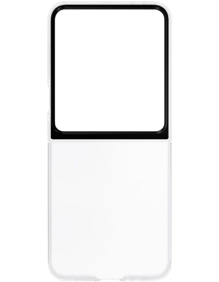 Galaxy Z Flip6 Slim Clear Case in Transparent image 1