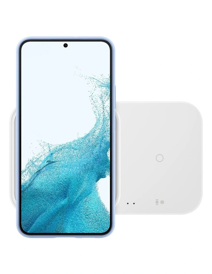 Wireless Charger Pad Duo 25W in White image 2