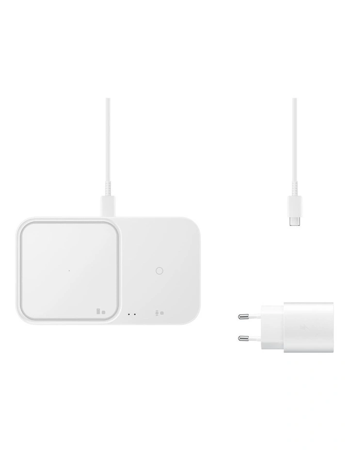 Wireless Charger Pad Duo 25W in White image 7