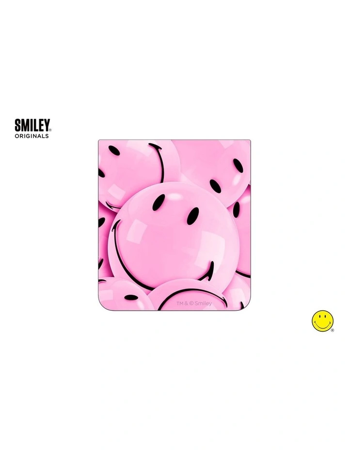 Smiley Flipsuit Case Insert For Galaxy Z Flip6 in Pink image 2