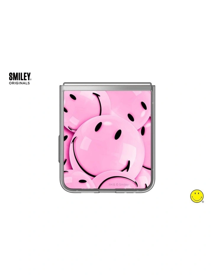 Smiley Flipsuit Case Insert For Galaxy Z Flip6 in Pink image 3