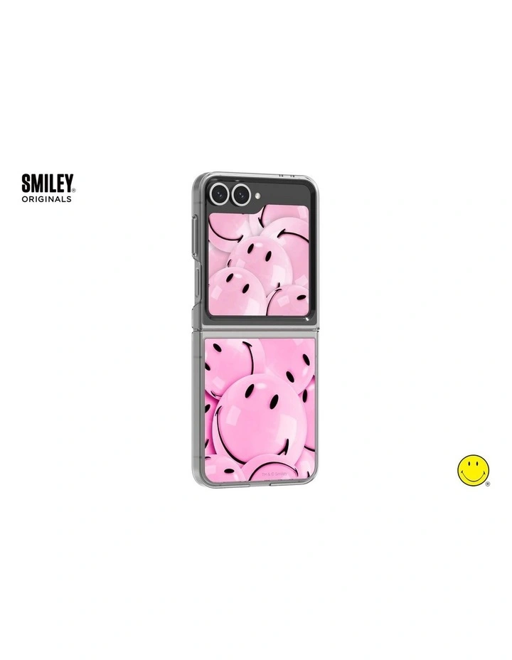 Smiley Flipsuit Case Insert For Galaxy Z Flip6 in Pink image 4