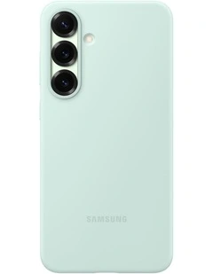 Galaxy S25+ Silicone Case in Mint