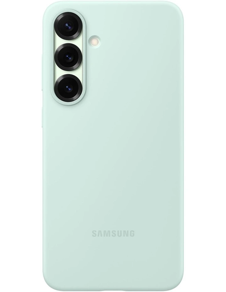 Galaxy S25+ Silicone Case in Mint image 1