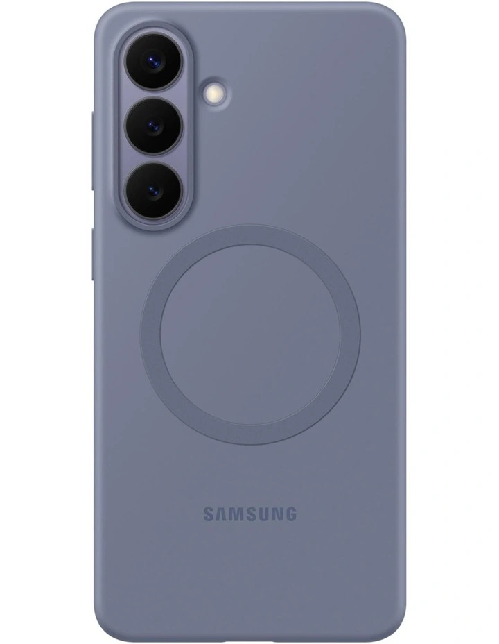 Samsung Galaxy S26  Silicone Magnet Case (Blue Violet) image 1