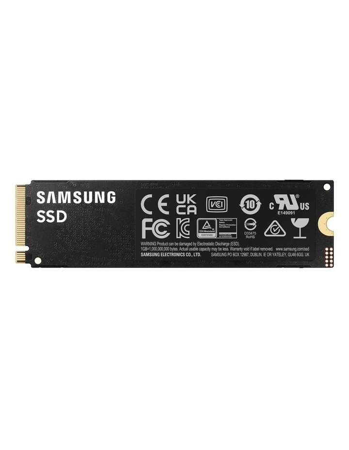 990 PRO PCIe 4.0 NVMe M.2 SSD (4TB) in Black image 2