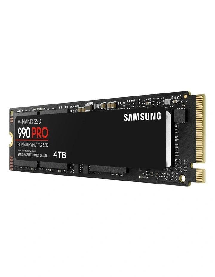 990 PRO PCIe 4.0 NVMe M.2 SSD (4TB) in Black image 3