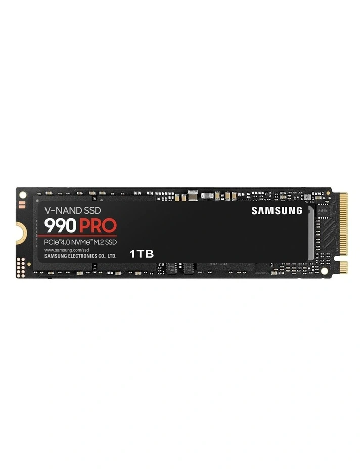 990 PRO PCIe 4.0 NVMe M.2 SSD (1TB) in Black image 1