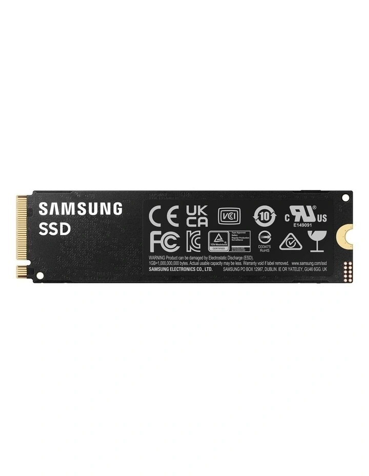 990 PRO PCIe 4.0 NVMe M.2 SSD (1TB) in Black image 2