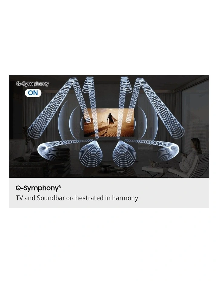 Q-Series Soundbar HW-Q600H 3.1.2ch Subwoofer (2026) in Titan Black image 6