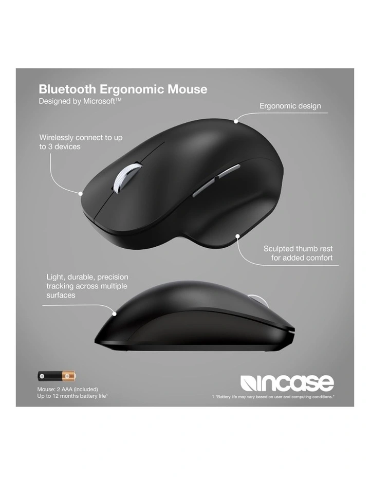 Designed by Microsoft Ergonomic Wireless Mouse 222-00012 image 5